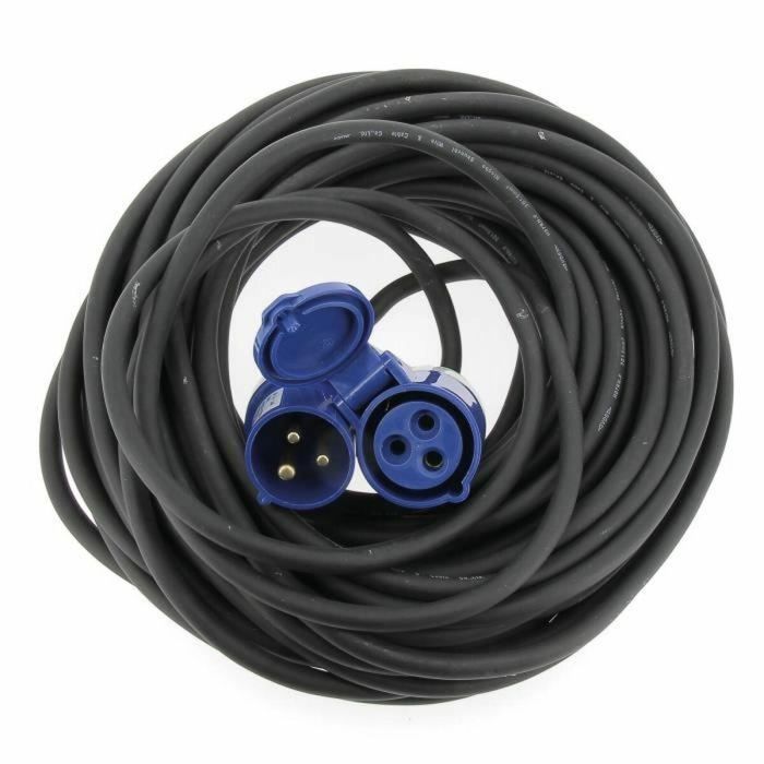 INOVTECH Extensión CEE 17 de 25 metros para camping, 200 V / 16 A, cable 3x1.5mm² 1 INOVTECH Extensión CEE 17 de 25 metros para camping, 200 V / 16 A, cable 3x1.5mm² 1