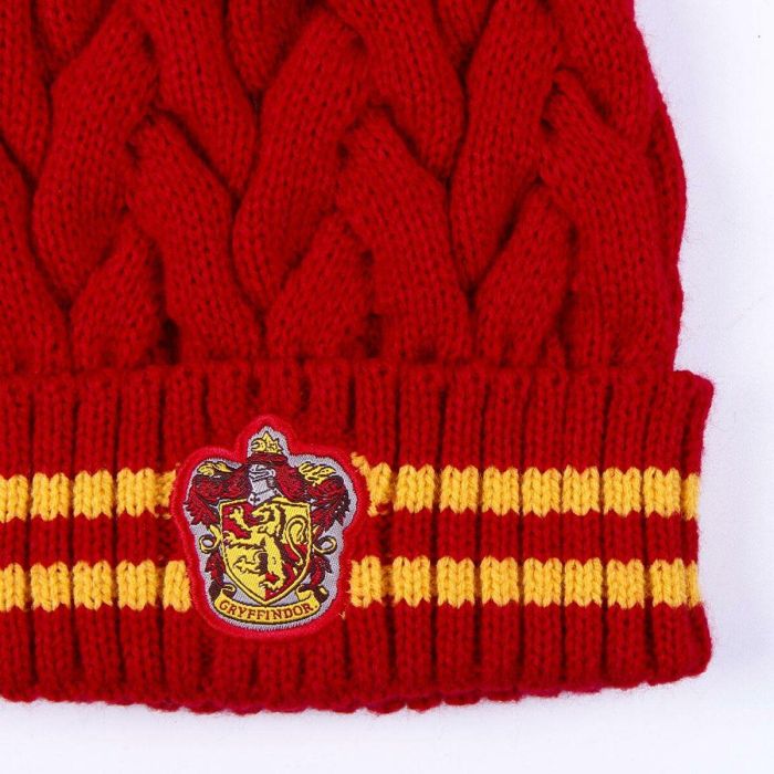 Gorro tricot pompom harry potter gryffindor 4