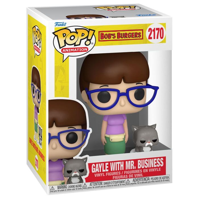 Figura POP Bob's Burgers Gayle with Mr. Business 1