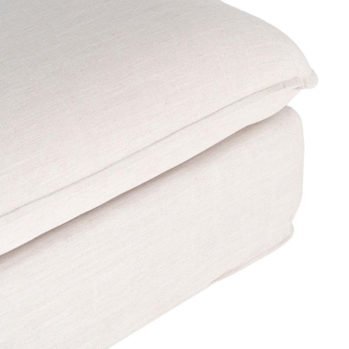 Puf Beige Dm-Tejido Salón 100 X 100 X 42 cm