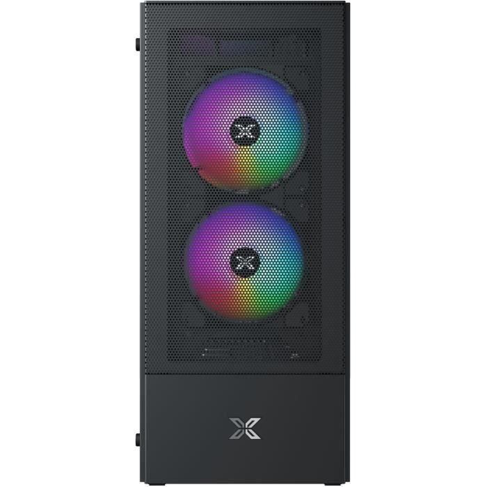 Caja PC de media torre sin fuente de alimentación - XIGMATEK HERO II Air 3F (negra) - ATX/Micro ATX - 3x120mm FRGB - Malla - USB 3.0/2.0 1 Caja PC de media torre sin fuente de alimentación - XIGMATEK HERO II Air 3F (negra) - ATX/Micro ATX - 3x120mm FRGB - Malla - USB 3.0/2.0 1