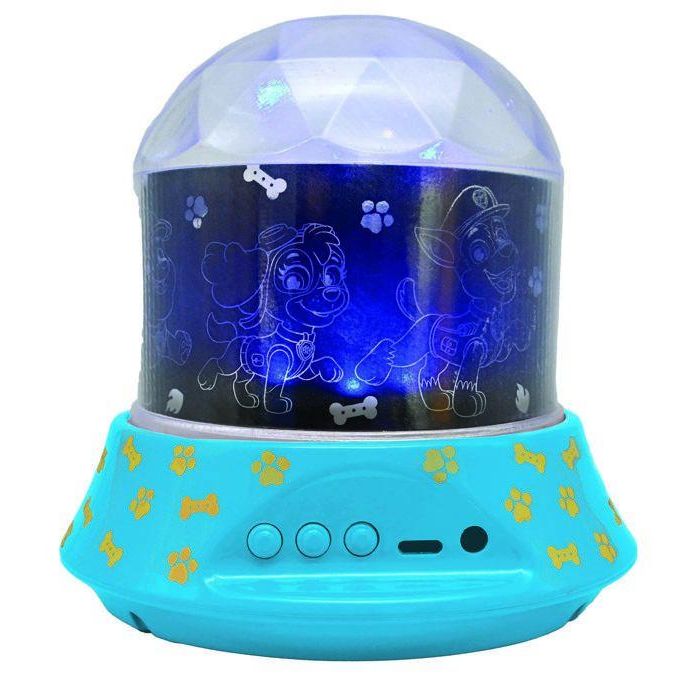 Lexibook LEX1695204906622 Luz Nocturna con Proyecciones de Paw Patrol y Efectos de Sonido 1