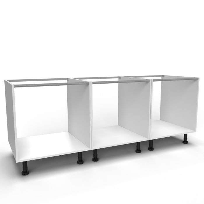 Emuca Lote de 4 perfiles travesaños para muebles de cocina Albeam, con accesorios para atornillar, Aluminio y Plástico, Anodizado mate 3 Emuca Lote de 4 perfiles travesaños para muebles de cocina Albeam, con accesorios para atornillar, Aluminio y Plástico, Anodizado mate 3