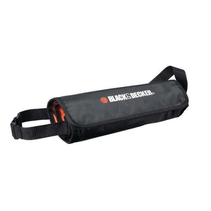 BLACK & DECKER Bolsa enrollable con 71 accesorios para mecánica de automóviles 1