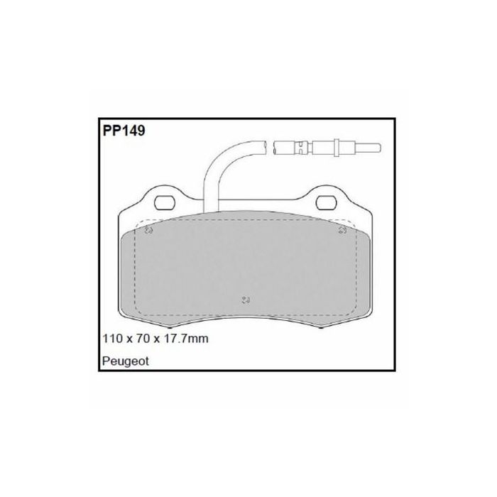 Black Diamond Pastillas Predator Black Diamond Kbd804 gr12 BDPP149 Ventilado Front