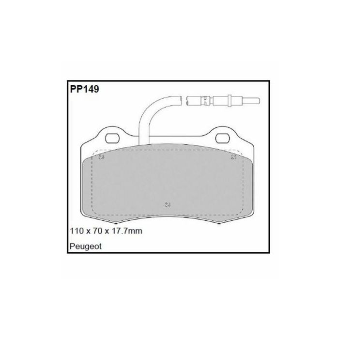 Black Diamond Pastillas Predator Black Diamond Kbd804 gr12 BDPP149 Ventilado Front