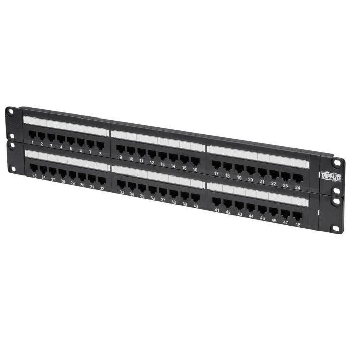 Patch Panel 48 Puertos UTP Categoría 6 Eaton N252-048 7 Patch Panel 48 Puertos UTP Categoría 6 Eaton N252-048 7