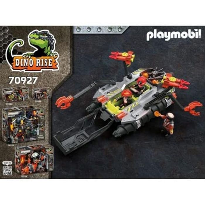 Playmobil Dino Rise Comet Corp. Taladro Demolición con Figuras y Accesorios para Niños a Partir de 4 Años 2