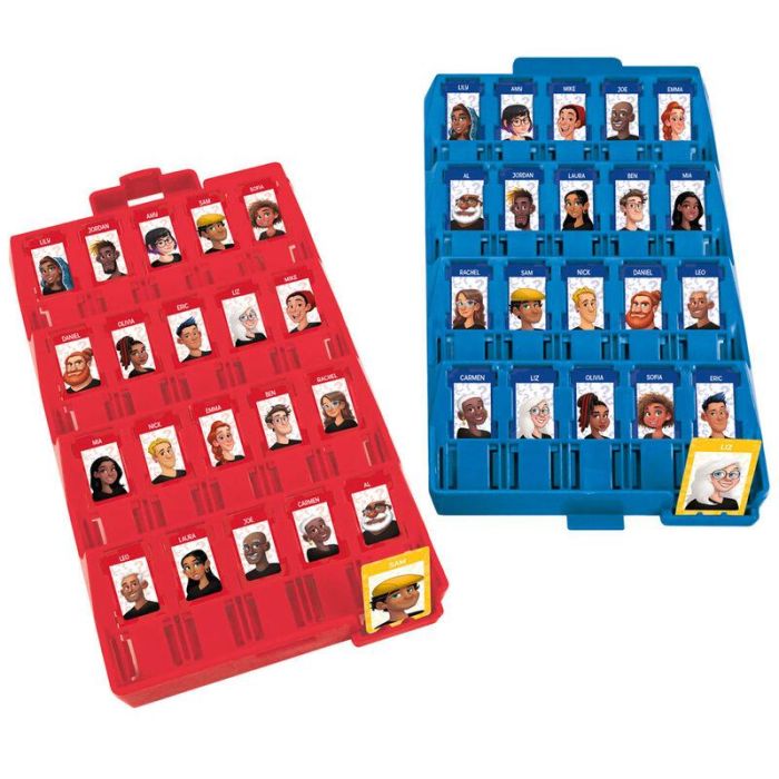 Hasbro Games F8257 ¿Quién Es Quién? Juego de Viaje Grab and Go para +6 años 1
