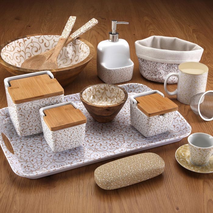 Set 6 Tazas Cafe Con Plato Serpentine Versa 5CM (2 Unidades) 1 Set 6 Tazas Cafe Con Plato Serpentine Versa 5CM (2 Unidades) 1