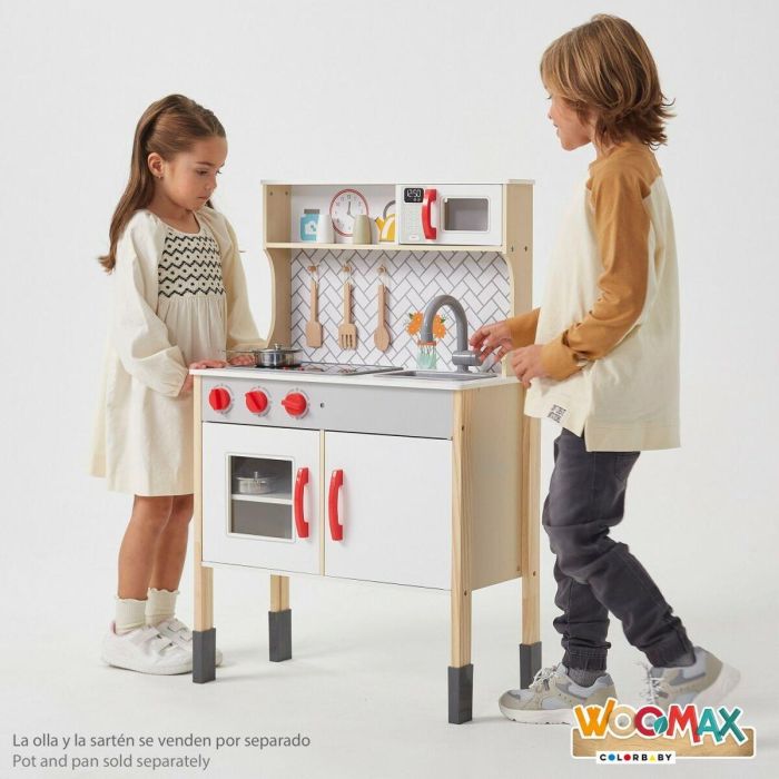 Cocina de Juguete Woomax 59,5 x 94,5 x 30 cm 5 Cocina de Juguete Woomax 59,5 x 94,5 x 30 cm 5
