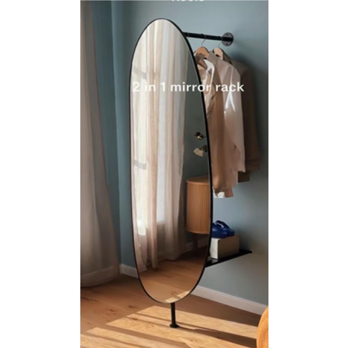 Espejo Vestidor Loft DKD Home Decor Negro 53.5 x 190 x 61 cm 3 Espejo Vestidor Loft DKD Home Decor Negro 53.5 x 190 x 61 cm 3