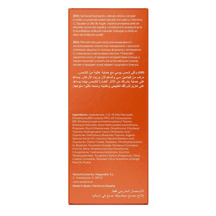 La Cabine Vit-C Invisible Facial Fluid Gel Spf30 30 mL 2 La Cabine Vit-C Invisible Facial Fluid Gel Spf30 30 mL 2