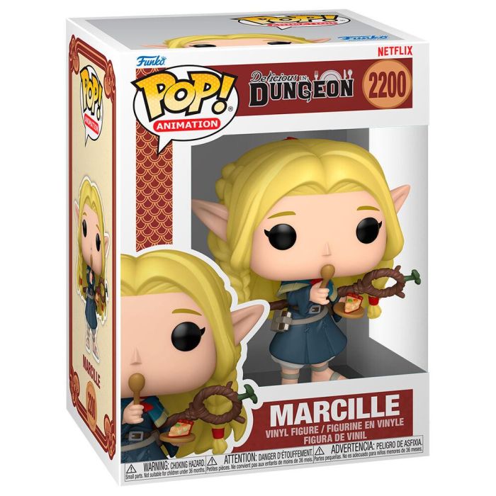 FUNKO Figura POP Delicious in Dungeon Marcilla Figura Vinilo en Caja Regalo FUNKO Figura POP Delicious in Dungeon Marcilla Figura Vinilo en Caja Regalo