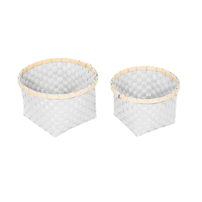 Confortime Set de 2 Cestas de Ordenación Redondas en PP (6 Unidades) 6