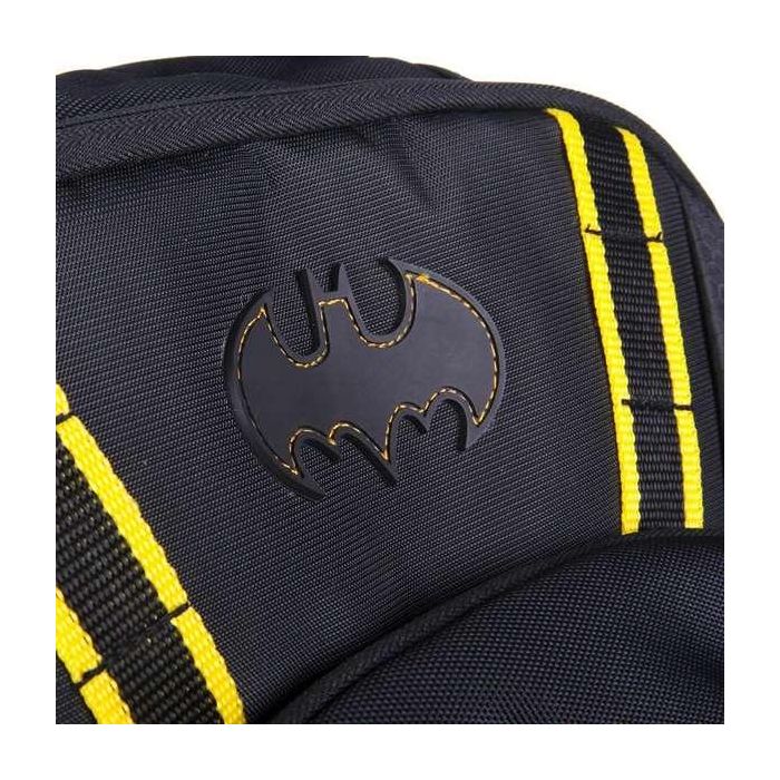 Cerdá Mochila Casual Técnica Batman Negra, 100% Poliéster, Perfecta para Uso Diario. Edad Mínima Recomendada: 16 Años 6