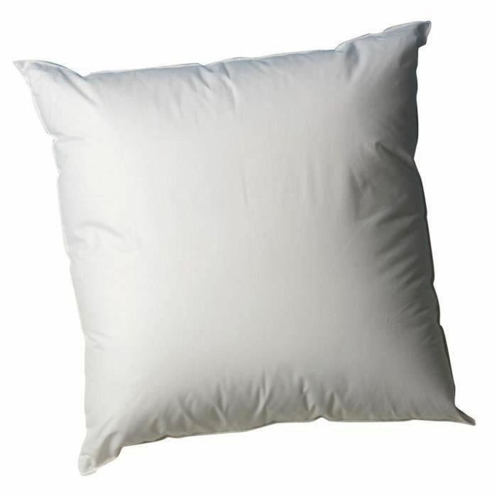 BLANREVE Almohada de algodón - 60 x 60 cm - Blanco 2