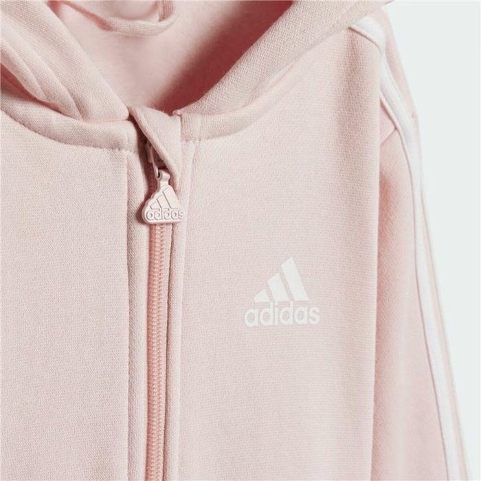 Chándal Infantil Adidas Essentials Rosa 5 Chándal Infantil Adidas Essentials Rosa 5