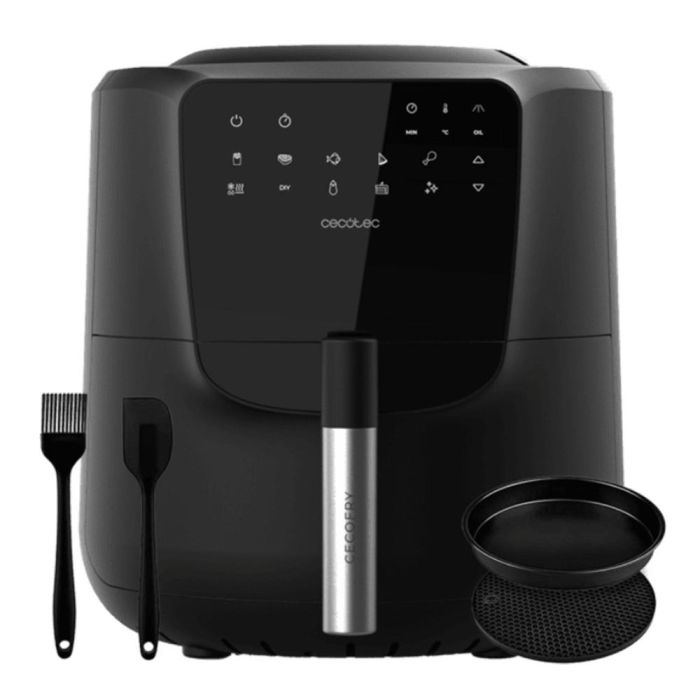 Cecotec Cecofry Rain Pack Sencillo 5,5 L Independiente 1550 W Freidora baja en grasa Negro 0 Cecotec Cecofry Rain Pack Sencillo 5,5 L Independiente 1550 W Freidora baja en grasa Negro 0