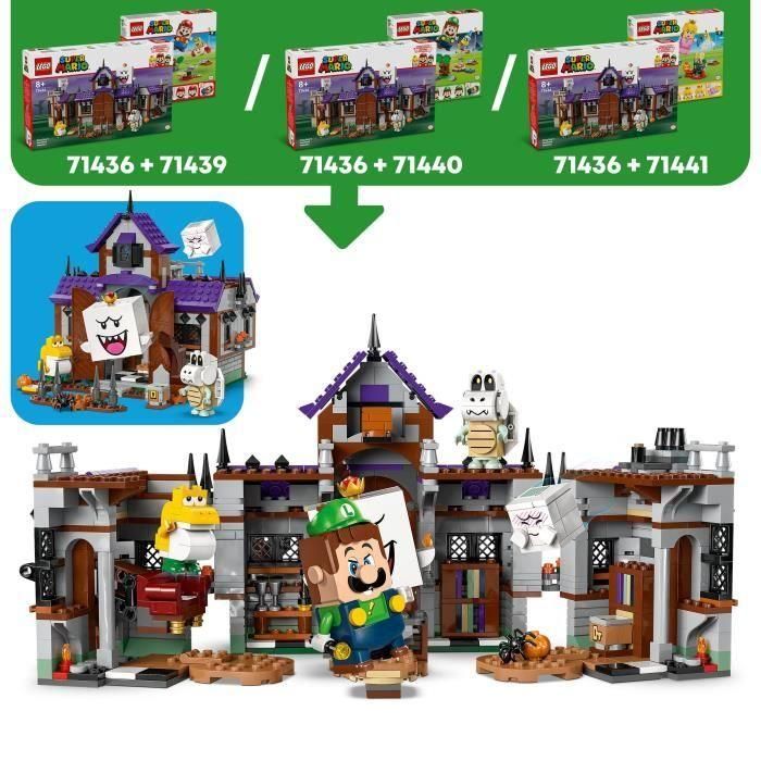 LEGO 71436 Super Mario Mansión Encantada del Rey Boo Set de Coleccionista Nintendo 2