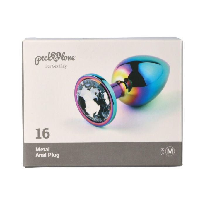 Plug Anal Pick&Love Nº 16 Multicolor (8,3 cm) 3 Plug Anal Pick&Love Nº 16 Multicolor (8,3 cm) 3