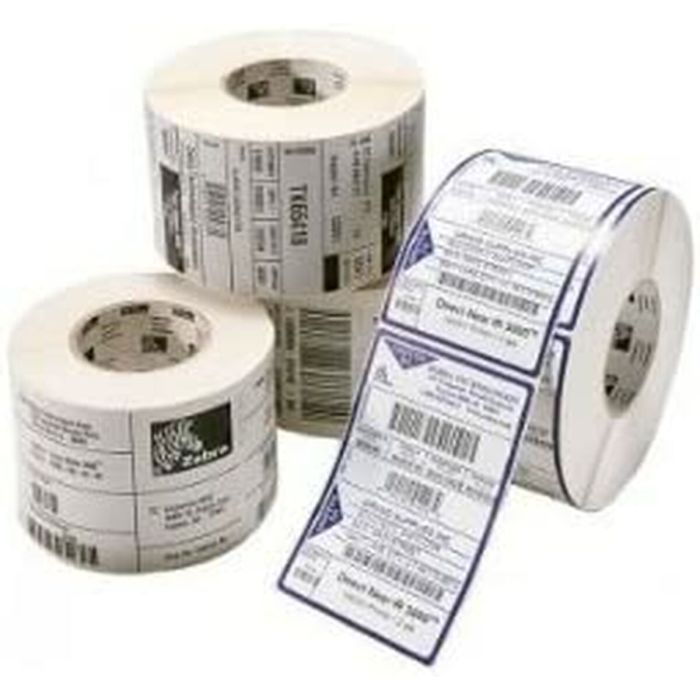 Etiquetas para Impresora Zebra 3006306-T Blanco Ø 10 cm Etiquetas para Impresora Zebra 3006306-T Blanco Ø 10 cm