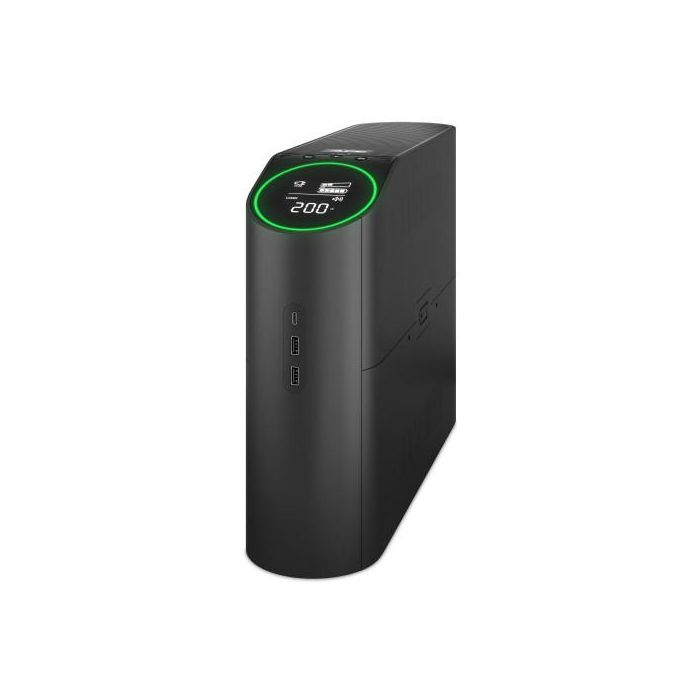 APC Back-UPS Pro BGM2200B-GR - 2200VA/1320W, 4 salidas Schuko y 2 salidas C13, 3 cargadores USB, puerto de datos USB