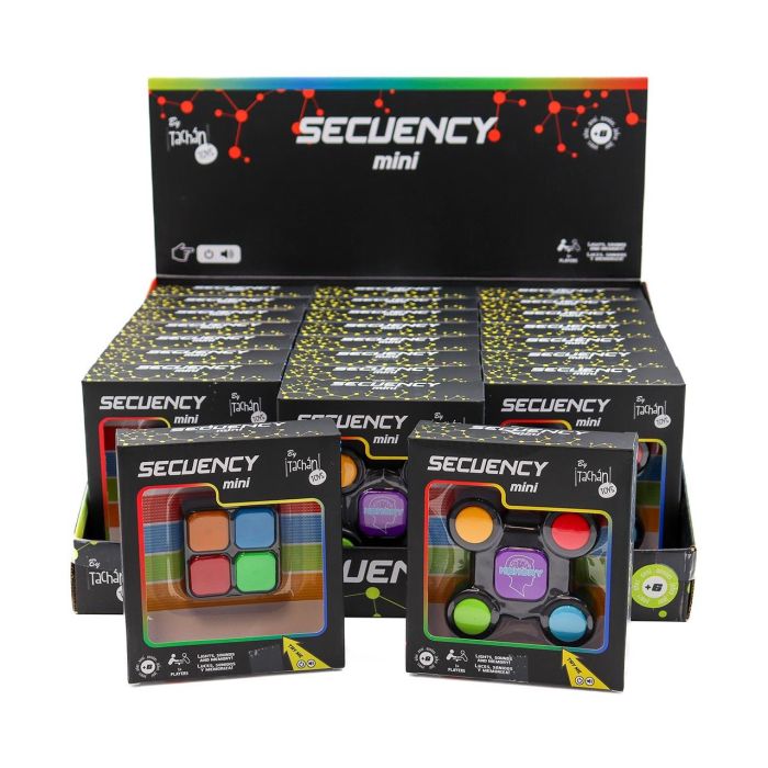 Tachan Juego de Memoria de Bolsillo Display para Niños y Niñas de +3 años - 24 Unidades, 2 Modelos, Multi-idioma 1