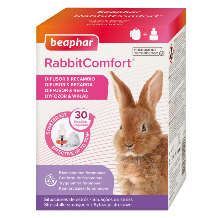 Beaphar Rabbitcomfort Pack Difusor Y Recambio Conejos 48 mL