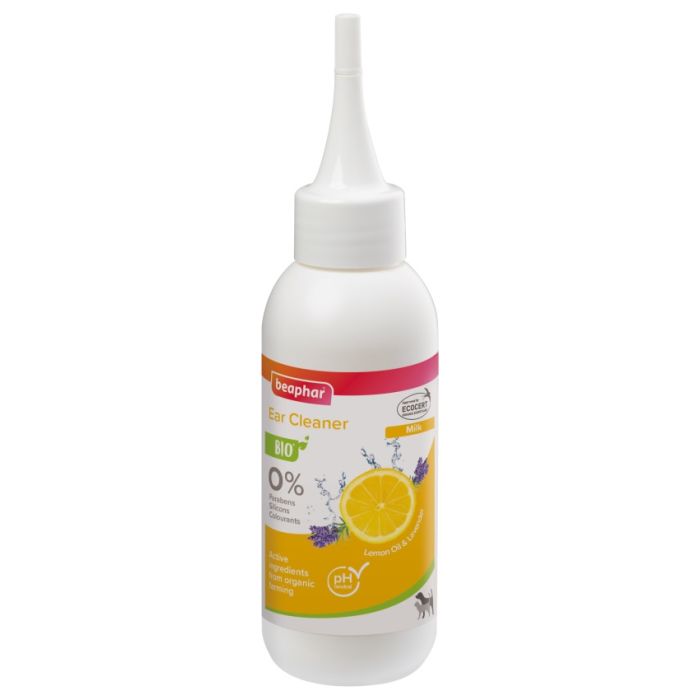Beaphar Bio Leche Limpiadora De Oidos Perro Y Gato 100 mL Beaphar Bio Leche Limpiadora De Oidos Perro Y Gato 100 mL