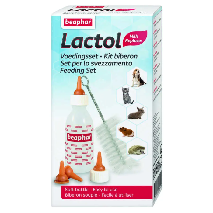 Beaphar Lactol Kit Biberon+6Tetinas+Limpiador