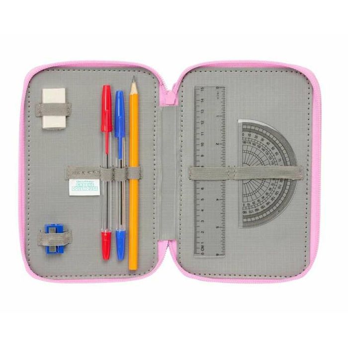 Safta Plumier Triple Gabby's Dollhouse 37 Piezas, Estuche Escolar 12.5x19.5x5.5cm, Edad 3+ Años 3 Safta Plumier Triple Gabby's Dollhouse 37 Piezas, Estuche Escolar 12.5x19.5x5.5cm, Edad 3+ Años 3