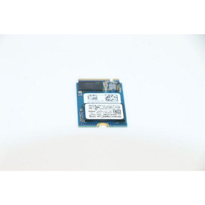 Lenovo 256GB PCIe 2242 SSD, NVMe interface, up to 2400 MB/s read speed, ideal for ultra-thin notebooks and tablets. 6