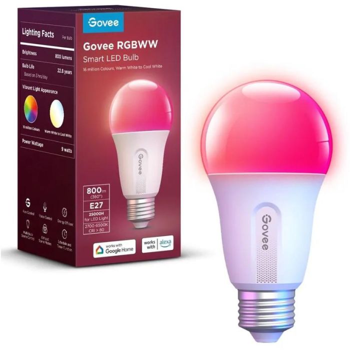 Govee Smart Wifi&BLE Light Bulb 800lm 1