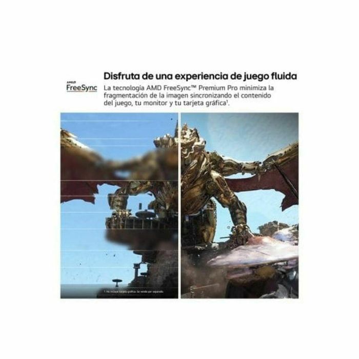 LG 32 grs95Uv Monitor de 31.5 pulgadas 4K UHD OLED, Dual-Mode 4K 240Hz / FHD 480Hz, 0.03ms, G-SYNC Compatible 1