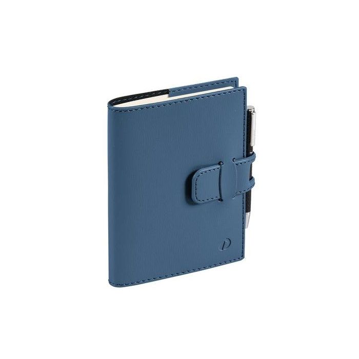 Agenda Anual (2026) Quo Vadis Randonnee Prestigio Soho Cosida 90X125 S/V 2 Pag. Azul Acero