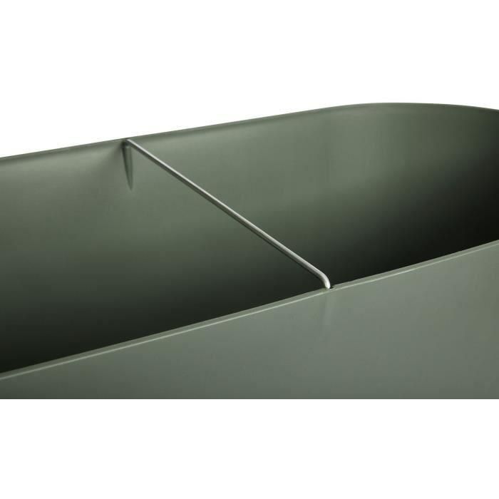 Greenville Oval Planter - Plastic - con ruedas - Ø60 - Green de hoja 3 Greenville Oval Planter - Plastic - con ruedas - Ø60 - Green de hoja 3