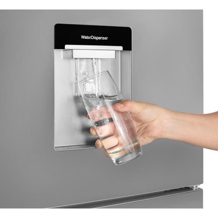 BEKO RCNE560K40DSN Frigorífico congelador inferior - 497 L (352 + 145) - Frío ventilado - NeoFrost - A ++ - Gris acero 1 BEKO RCNE560K40DSN Frigorífico congelador inferior - 497 L (352 + 145) - Frío ventilado - NeoFrost - A ++ - Gris acero 1