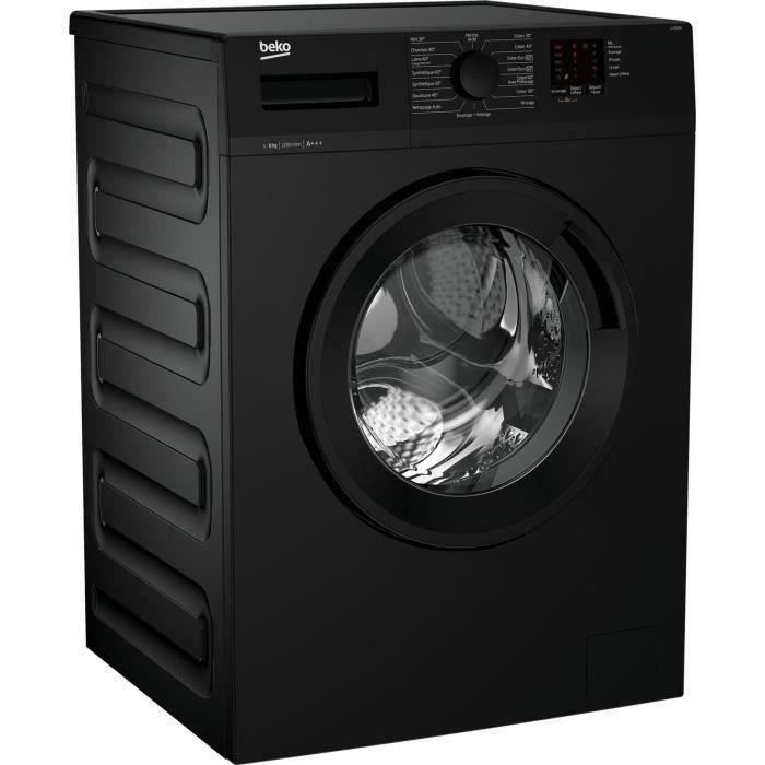 BEKO LLF082B2 lavadora frontal - 8 kg - tambor Aquawave - 1200 rpm - negro BEKO LLF082B2 lavadora frontal - 8 kg - tambor Aquawave - 1200 rpm - negro