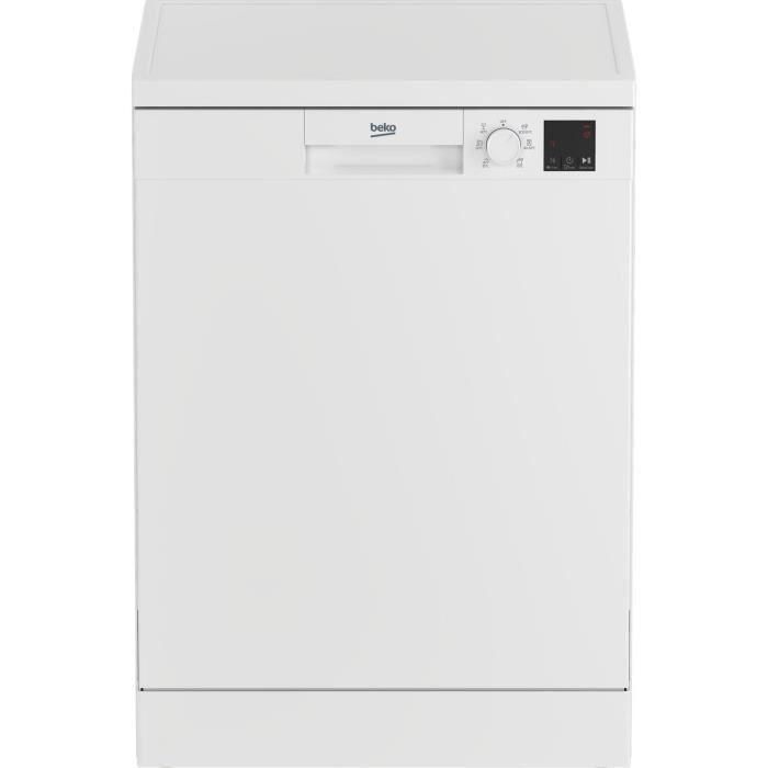 BEKO DVN06430W lavavajillas independiente - 14 cubiertos - L60cm - 47dB - Blanco BEKO DVN06430W lavavajillas independiente - 14 cubiertos - L60cm - 47dB - Blanco