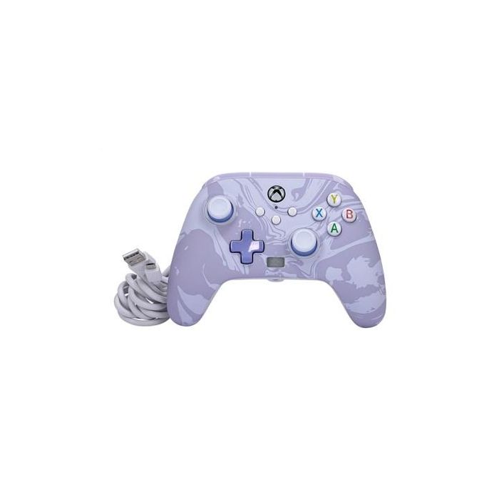 Power A XBGP0001-01 Mando con Cable Mejorado para Xbox Series X/S - Remolino Lavanda 2 Power A XBGP0001-01 Mando con Cable Mejorado para Xbox Series X/S - Remolino Lavanda 2