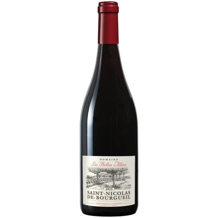 Domaine Les Belles Allées 2017 Saint-Nicolas de Bourgueil - Vino tinto del Valle del Loira