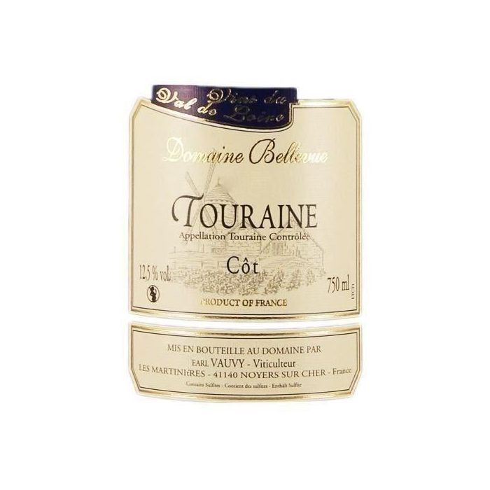 Domaine Bellevue 2018 Touraine - Vino tinto del Valle del Loira 1