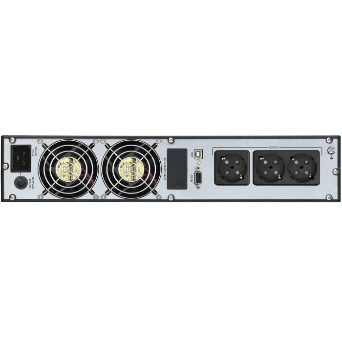 FSP Champ 3K Rack Online UPS 3000VA 2700W - SAI Doble Conversión, Onda Sinusoidal Pura, 3kVA, 2700W, 110-240V, Montaje en Rack 2U