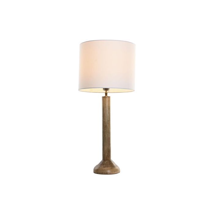 Lampara Sobremesa Sixties DKD Home Decor Marron Oscuro Crudo 35 x 70 x 35 cm 1 Lampara Sobremesa Sixties DKD Home Decor Marron Oscuro Crudo 35 x 70 x 35 cm 1