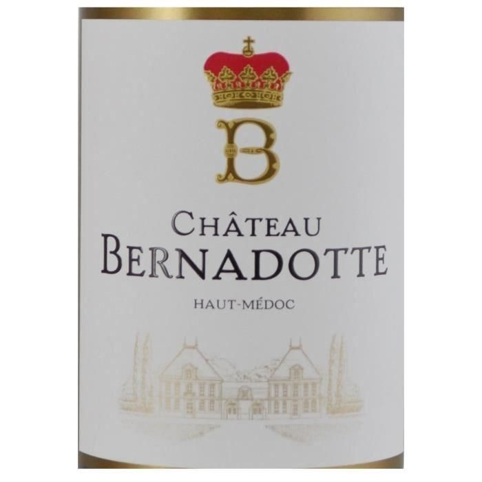 Château Bernadotte 2015 Haut-Médoc - Vino tinto de Burdeos 1