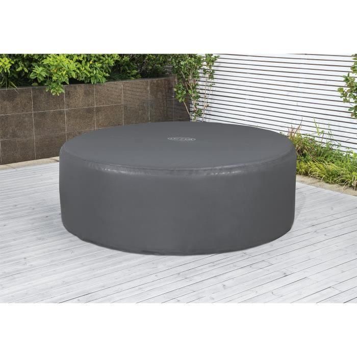 Cubrepiscinas Bestway LAY-Z-SPA Gris 1