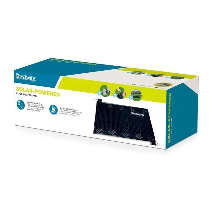 BESTWAY - Estera calefactora solar para piscina Bestway - Negra 5