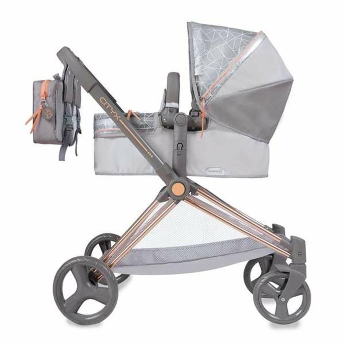 Decuevas Coche de Muñeca Cityx Plegable 3 en 1 para Muñecas de hasta 50 cm, 38x65x73 cm, Edad +3 años 6 Decuevas Coche de Muñeca Cityx Plegable 3 en 1 para Muñecas de hasta 50 cm, 38x65x73 cm, Edad +3 años 6