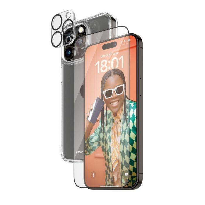 Protector de Pantalla para Móvil Panzer Glass B1175+2812 Apple iPhone 15 Pro Max 1 Protector de Pantalla para Móvil Panzer Glass B1175+2812 Apple iPhone 15 Pro Max 1